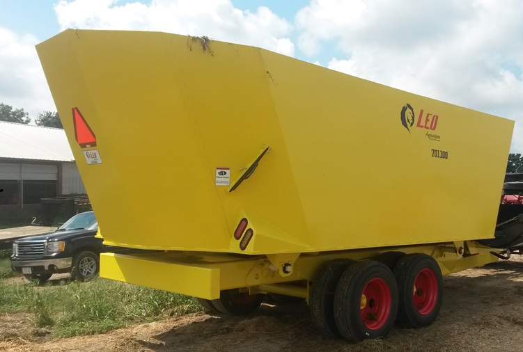 LEO 7034HD swaar diens voermenger 34 kubieke meter kommersieel voeraanleg